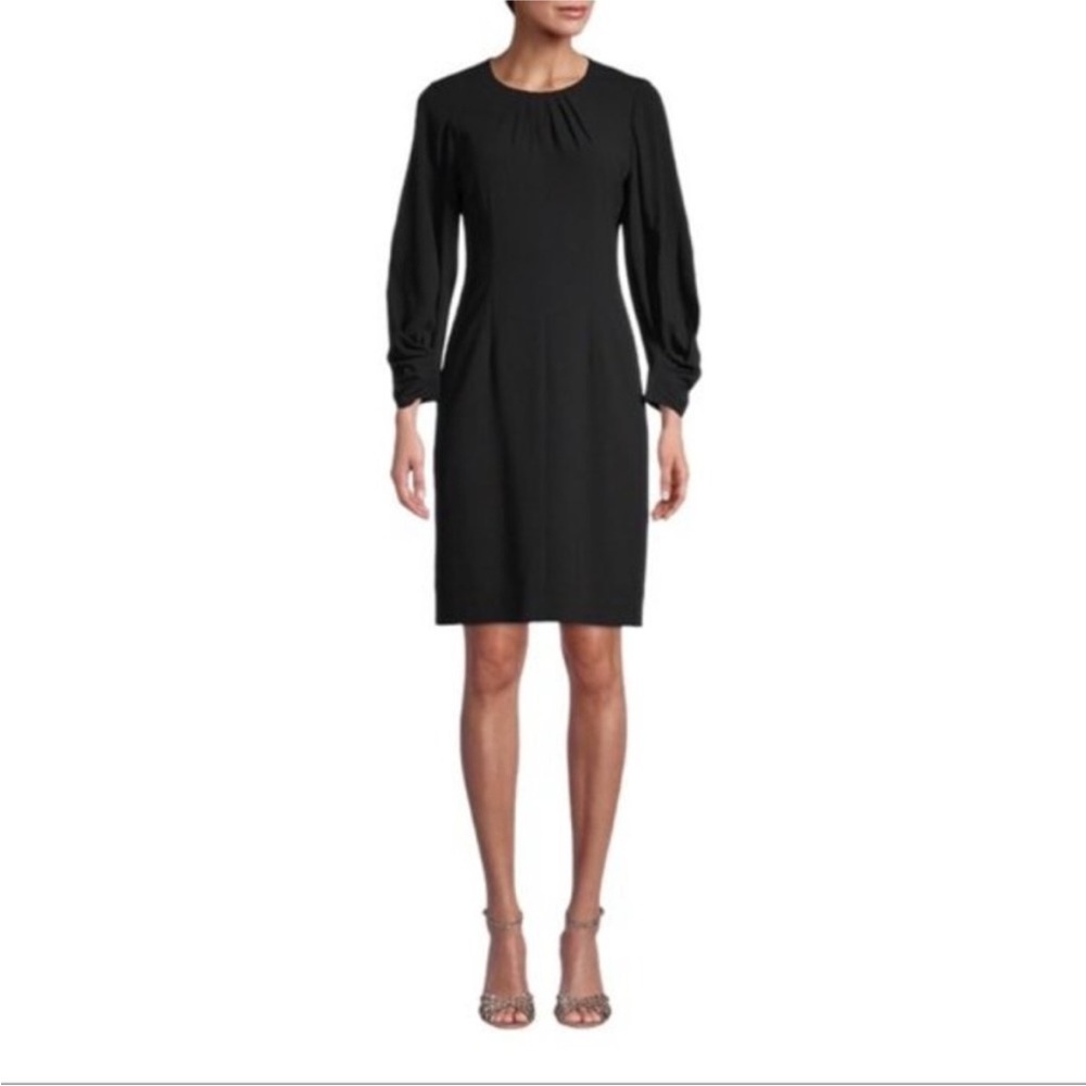 Kobi Halperin Jemima Ruched-Sleeve Dress